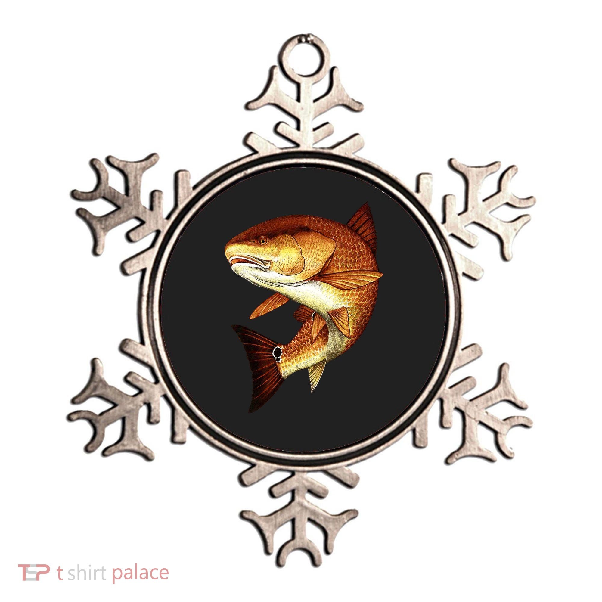 Redfish Swim Ornament