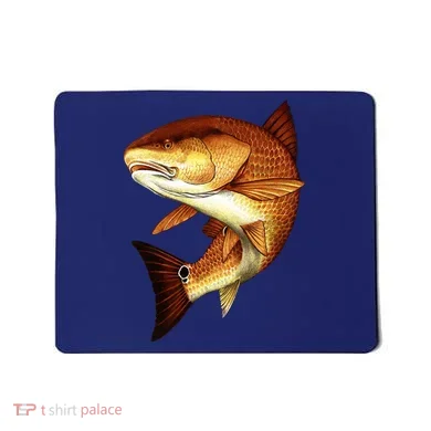 Redfish Swim Mousepad