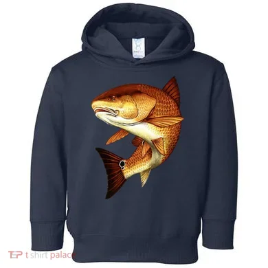 Redfish Swim Toddler Hoodie