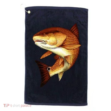 Redfish Swim Golf Towel