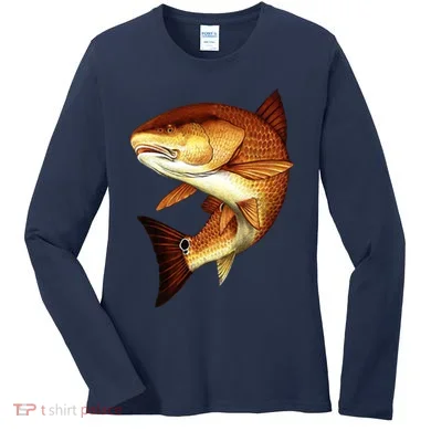 Redfish Swim Women's Long Sleeve Shirt