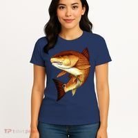 Redfish Swim Women's T-Shirt thumb 4