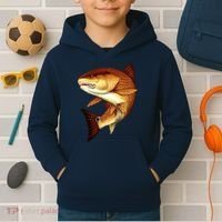 Redfish Swim Kids Hoodie thumb 2