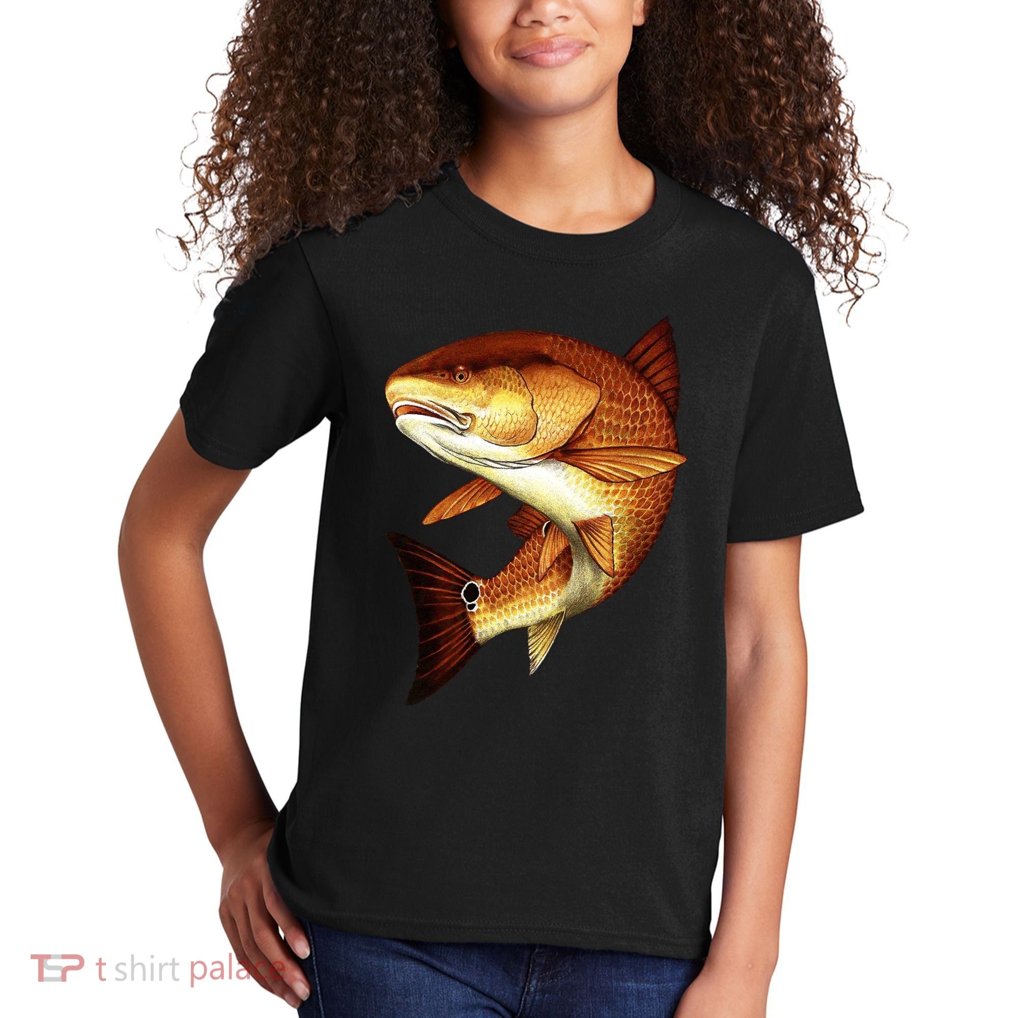 Redfish Swim Kids T-Shirt