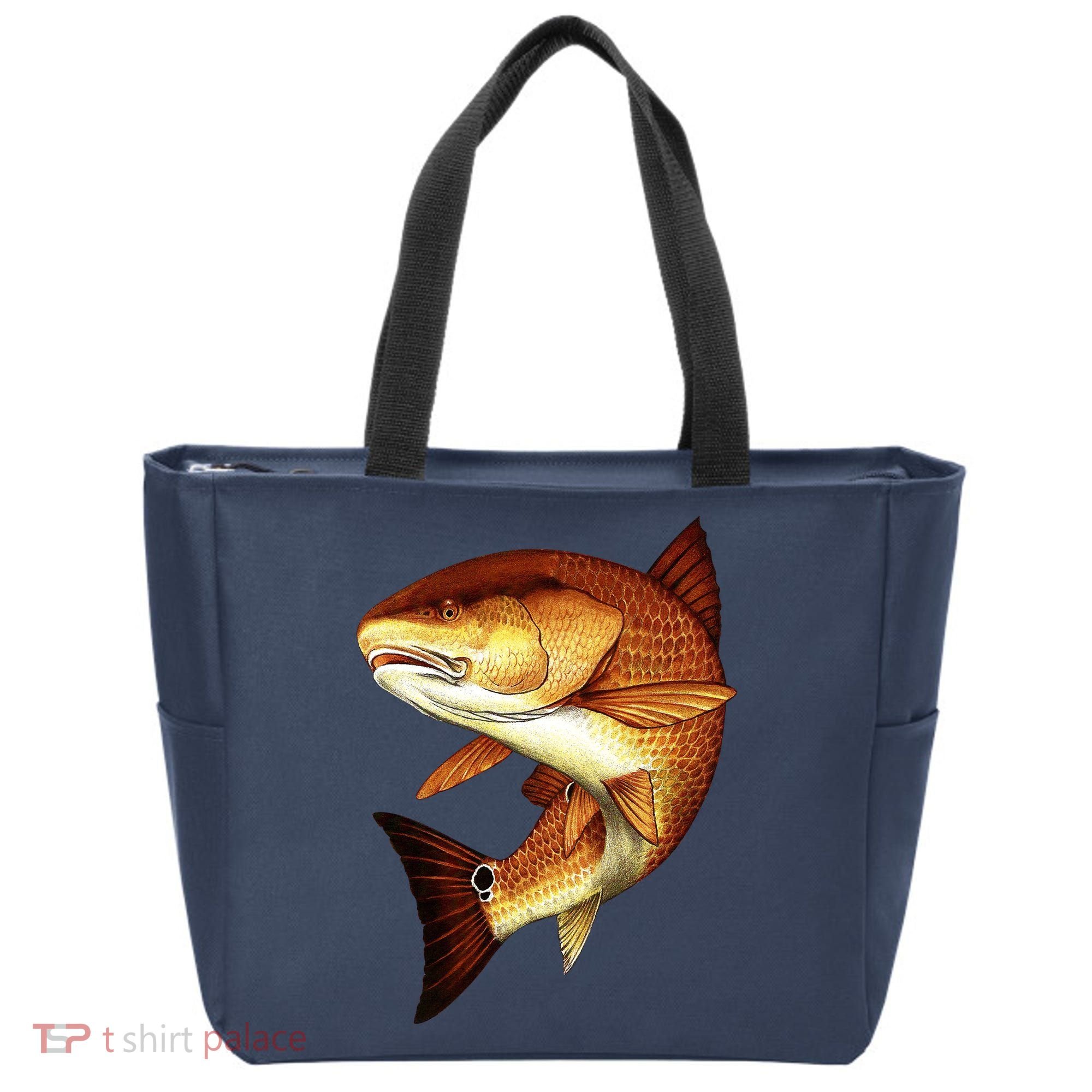 Redfish Swim Tote Bag