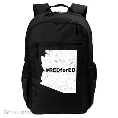 #RedForEd Distressed Red For Ed  Backpack