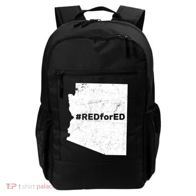 #RedForEd Distressed Red For Ed  Backpack