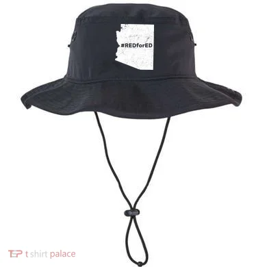 #RedForEd Distressed Red For Ed Bucket Hat