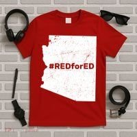 #RedForEd Distressed Red For Ed  T-Shirt thumb 5