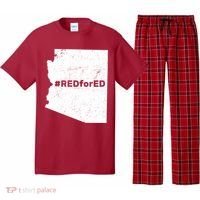 #RedForEd Distressed Red For Ed  Pajama Set thumb 0