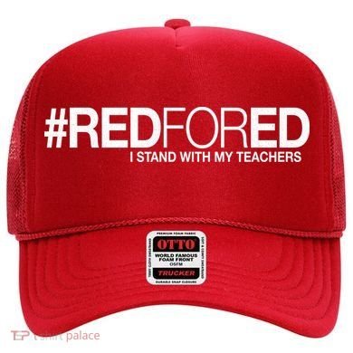 #RedForEd I Stand With My Teachers Red For Ed Hat