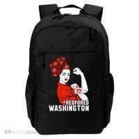 Redfored Red For Ed Washington Teachers Backpack thumb 0