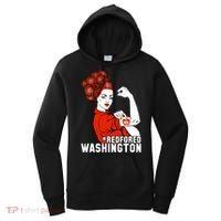 Redfored Red For Ed Washington Teachers Women's Hoodie thumb 0