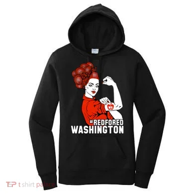 Redfored Red For Ed Washington Teachers Women's Hoodie