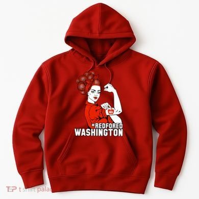 Redfored Red For Ed Washington Teachers Hoodie