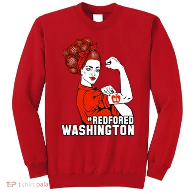 Redfored Red For Ed Washington Teachers Sweatshirt