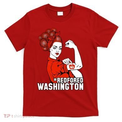 Redfored Red For Ed Washington Teachers T-Shirt