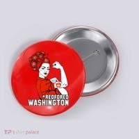 Redfored Red For Ed Washington Teachers Button thumb 0