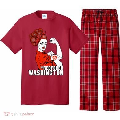 Redfored Red For Ed Washington Teachers Pajama Set