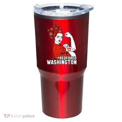 Redfored Red For Ed Washington Teachers Tumbler