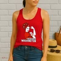Redfored Red For Ed Washington Teachers Women's Tank Top thumb 2