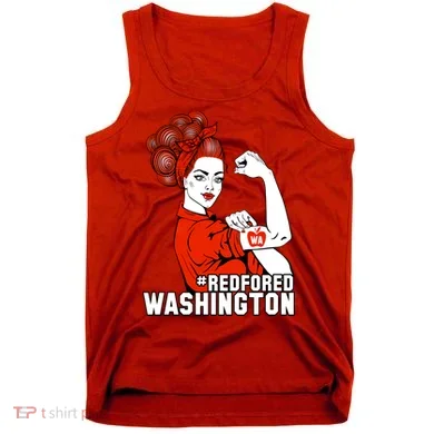 Redfored Red For Ed Washington Teachers Tank Top