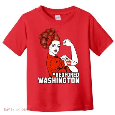 Redfored Red For Ed Washington Teachers Toddler T-Shirt
