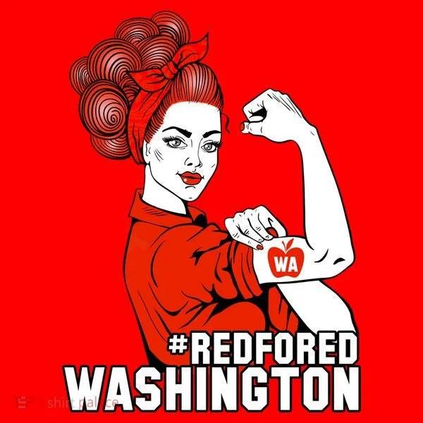 Redfored Red For Ed Washington Teachers Toddler T-Shirt