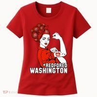 Redfored Red For Ed Washington Teachers Women's T-Shirt thumb 0