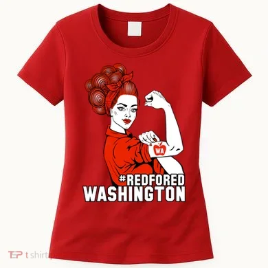 Redfored Red For Ed Washington Teachers Women's T-Shirt