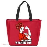 Redfored Red For Ed Washington Teachers Tote Bag thumb 0