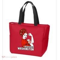 Redfored Red For Ed Washington Teachers Tote Bag thumb 3