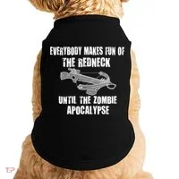 Redneck Zombie Killer Doggie Tank thumb 0
