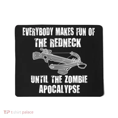 Redneck Zombie Killer Mousepad