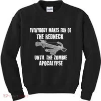 Redneck Zombie Killer Kids Sweatshirt thumb 0
