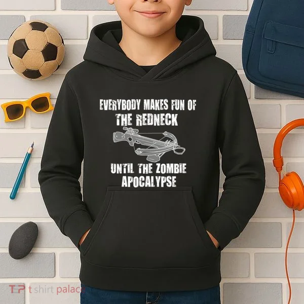 Redneck Zombie Killer Kids Hoodie