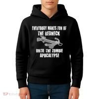 Redneck Zombie Killer Kids Hoodie thumb 4