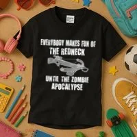 Redneck Zombie Killer Kids T-Shirt thumb 3