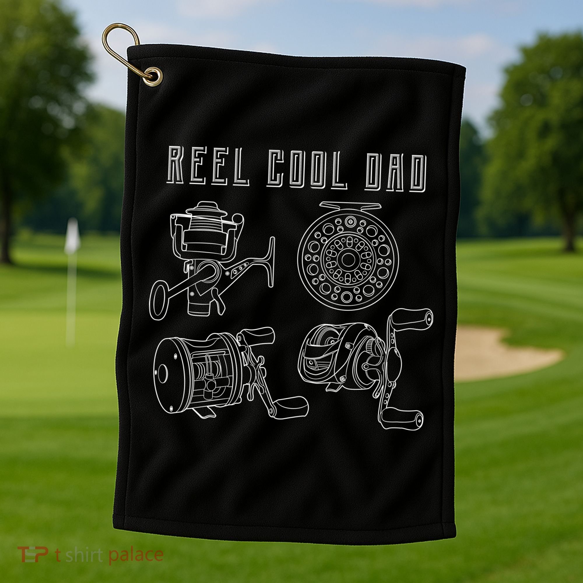 Reel Cool Dad Golf Towel