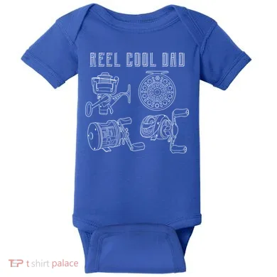 Reel Cool Dad Baby Bodysuit