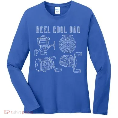 Reel Cool Dad Women's Long Sleeve Shirt