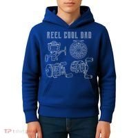 Reel Cool Dad Kids Hoodie thumb 4