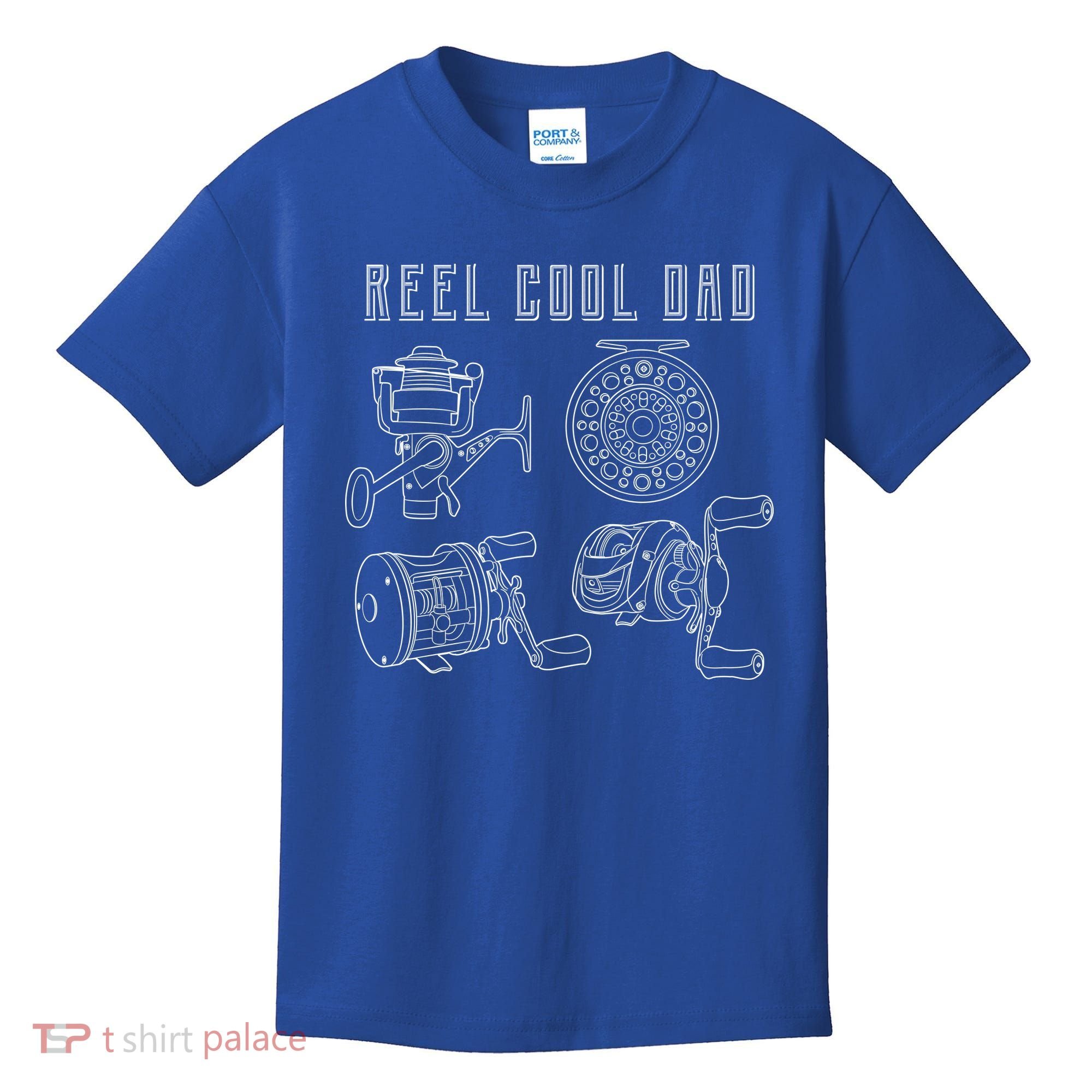 Reel Cool Dad Kids T-Shirt