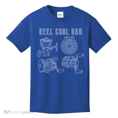 Reel Cool Dad Kids T-Shirt