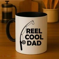 Reel Cool Fishing Dad Coffee Mug thumb 4