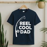 Reel Cool Fishing Dad T-Shirt thumb 2