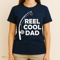 Reel Cool Fishing Dad T-Shirt thumb 4
