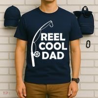 Reel Cool Fishing Dad T-Shirt thumb 6