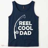 Reel Cool Fishing Dad Tank Top thumb 2