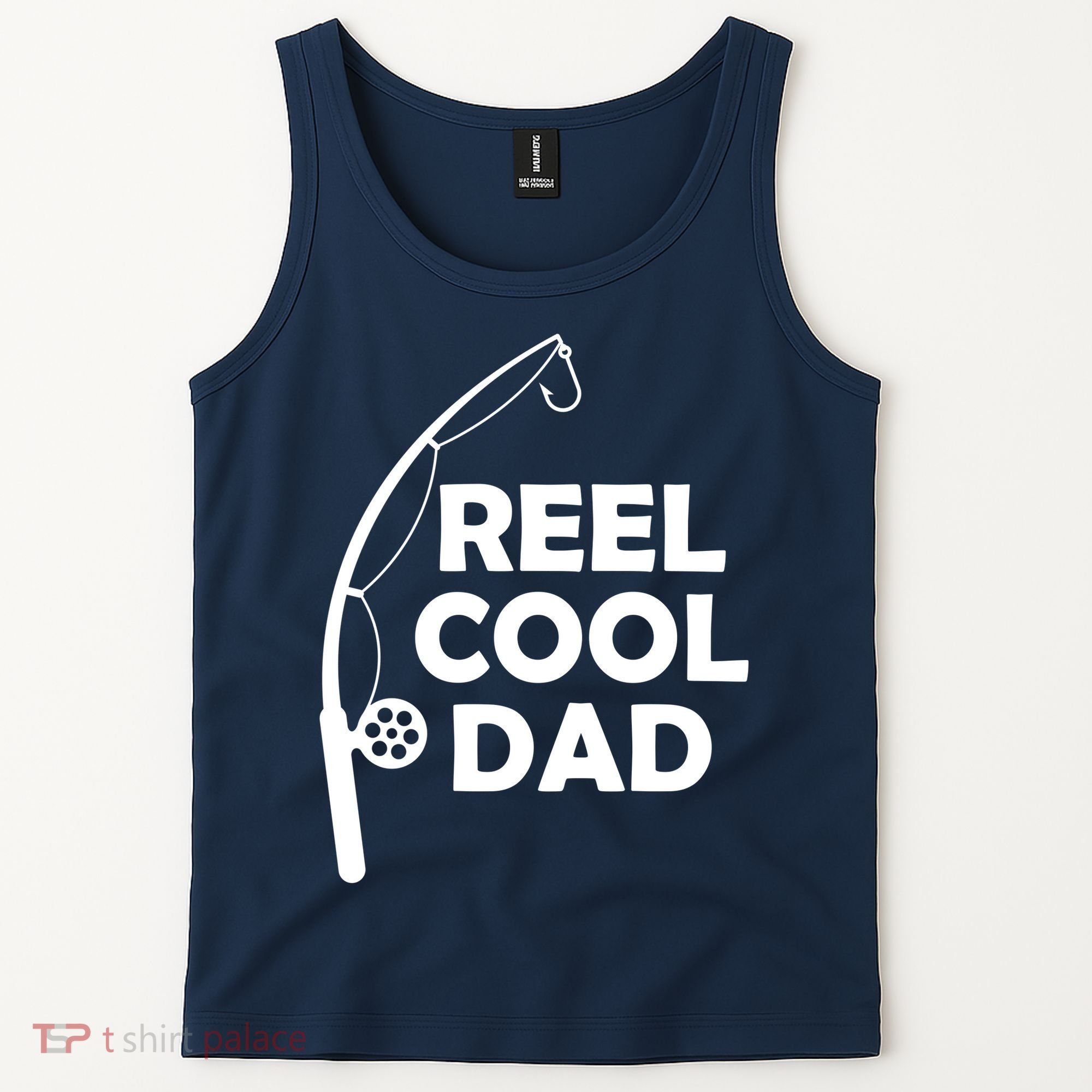 Reel Cool Fishing Dad Tank Top